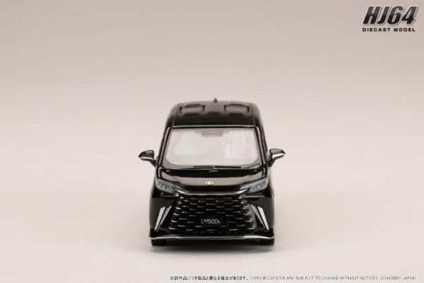 (預購) Hobby JAPAN 1/64 凌志 Lexus LM 500h Customized Version 奢華運兵車高級訂製版 4人座白內裝(右駕) 石墨黑 HJ644076ABK 20260319 Hobby JAPAN 1/64 凌志 Lexus LM 500h Customized Version 奢華運兵車高級訂製版 4人座白內裝(右駕) 石墨黑 HJ644076ABK