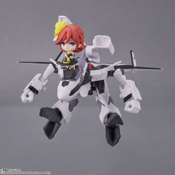 BANDAI TINY SESSION 超時空要塞Delta VF-31F 齊格菲 梅薩機＆要 BANDAI TINY SESSION 超時空要塞Delta VF-31F 齊格菲 梅薩機＆要