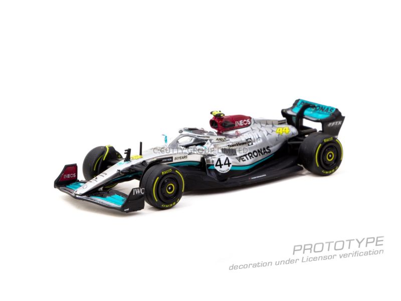 TARMAC WORKS 1/64 Mercedes-AMG W13 E F1比利時GP 2022 / Lewis Hamilton TARMAC WORKS 1/64 Mercedes-AMG W13 E F1比利時GP 2022 / Lewis Hamilton