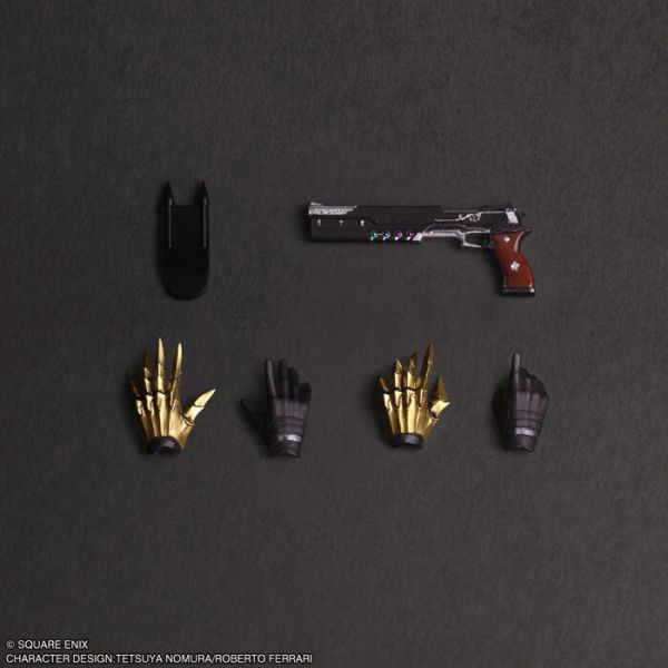 SQUARE ENIX PLAY ARTS 真 FF7R 太空戰士7 重生 最終幻想7 文森特·瓦倫泰 可動完成品 SQUARE ENIX PLAY ARTS 真 FF7R 太空戰士7 重生 最終幻想7 文森特·瓦倫泰 可動完成品