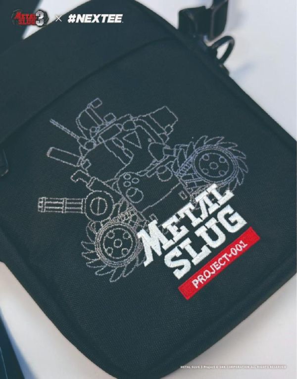 NEXTee 合金彈頭MetalSlug Project-001 側背包 黑 NEXTee 合金彈頭MetalSlug Project-001 側背包 黑
