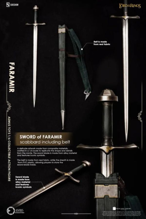 (預購) AsmusToys 魔戒 指環王系列 法拉莫 植髮版 可動完成品 LOTR036 20260618 AsmusToys 魔戒 指環王系列 法拉莫 植髮版 可動完成品 LOTR036