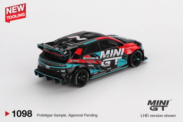 (預購) MINIGT 1/64 現代汽車 "Hyundai Ioniq 5N MINI GT RS-01T  2025 Tokyo Auto Salon" MGT01098-L 20251002 (預購) MINIGTA 1/64 福特野馬 Ford Mustang GTD Spirit of America MGT01097-L 20251002