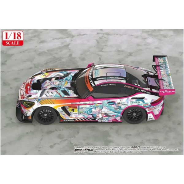 (預購) [再販] GOODSMILE RACING 1/18 Good Smile 初音未來 AMG 2021 SUPER GT參戰100戰紀念 Ver. 20260816 [再販] GOODSMILE RACING 1/18 Good Smile 初音未來 AMG 2021 SUPER GT參戰100戰紀念 Ver.