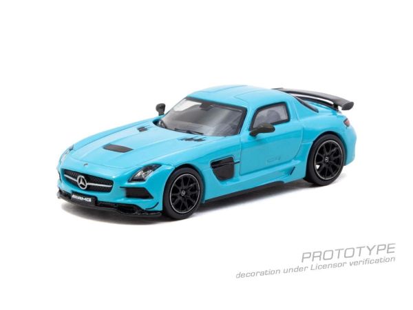 (預購) [吊卡版] Tarmac Works 1/64 賓士 GLOBAL64 Mercedes-Benz SLS AMG Coupé Black Series Matte Blue T64G-027-BC 20260824 [吊卡版] Tarmac Works 1/64 賓士 GLOBAL64 Mercedes-Benz SLS AMG Coupé Black Series Matte Blue T64G-027-BC