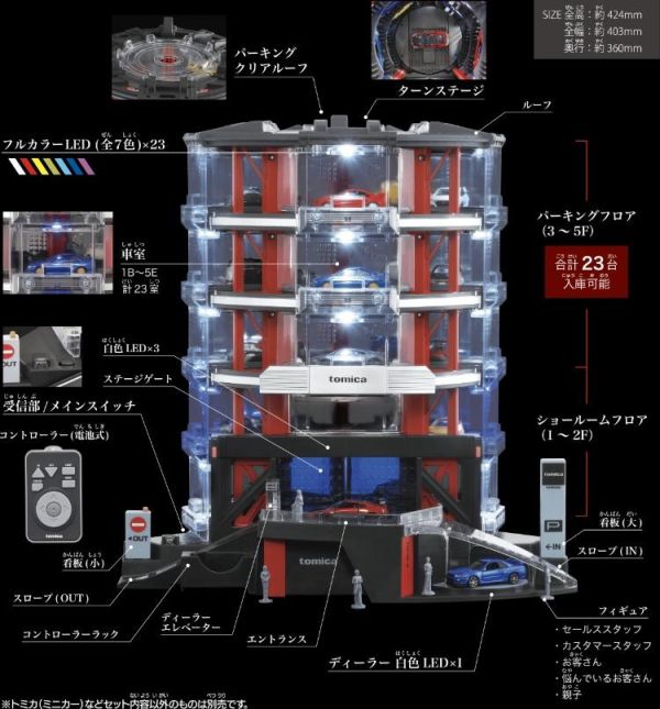 (預購) TOMICA 紅外線停車塔展示間 附Nissan GTR Nismo 20260809 TOMICA 紅外線停車塔展示間 附Nissan GTR Nismo