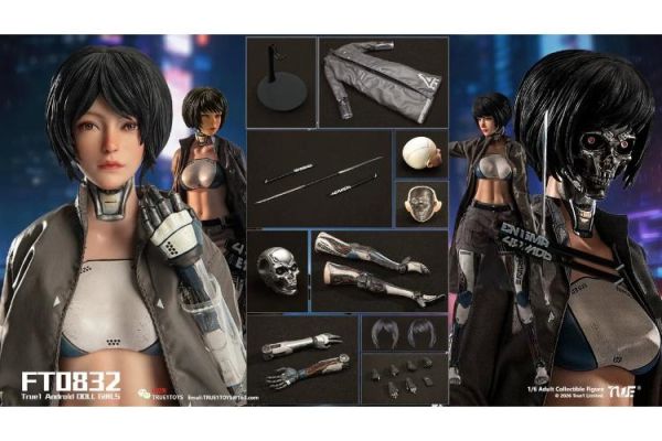 (預購) True1Toys 1/6 人造人Bill 黑髮版 FT0832 可動完成品 20260416 True1Toys 1/6 人造人Bill 黑髮版 FT0832 可動完成品