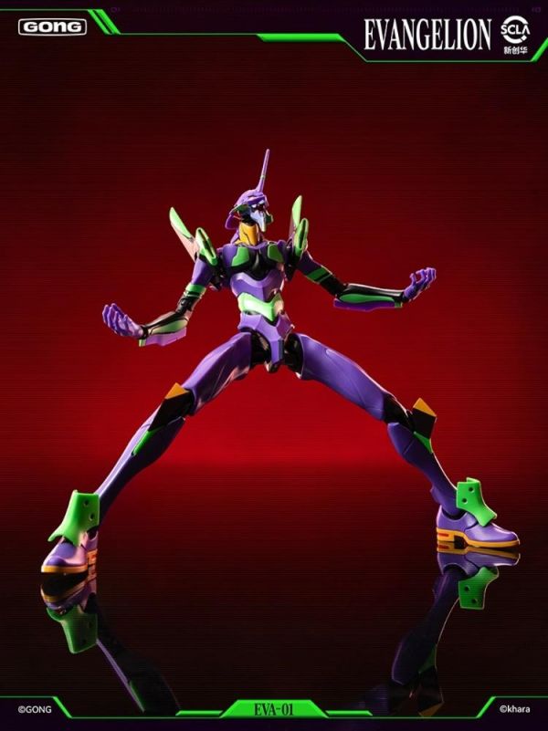 (預購) 共鳴Gong 新世紀福音戰士 初號機 可動完成品 20260428 共鳴Gong 新世紀福音戰士 初號機 可動完成品