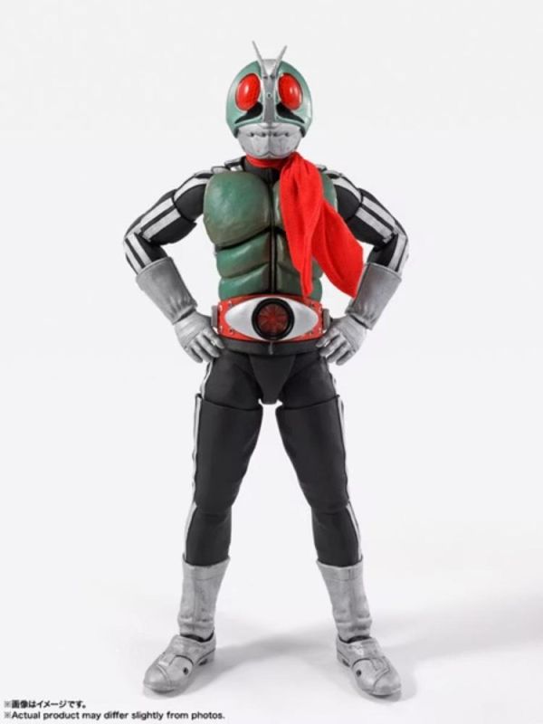 (預購) BANDAI S.H.F 真骨雕製法 假面騎士新1號 榮光的昭和騎士 可動完成品 20260609 BANDAI S.H.F 真骨雕製法 假面騎士新1號 榮光的昭和騎士 可動完成品