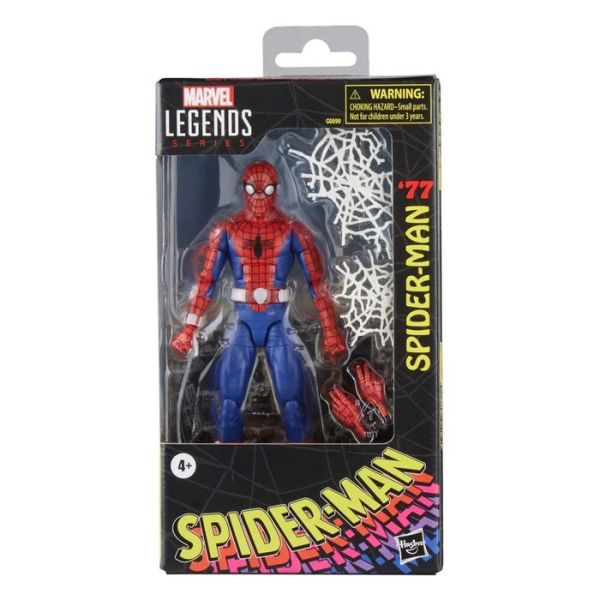 Hasbro 孩之寶 漫威蜘蛛人傳奇 6吋人物1977蜘蛛人 可動完成品 Hasbro 孩之寶 漫威蜘蛛人傳奇 6吋人物1977蜘蛛人 可動完成品