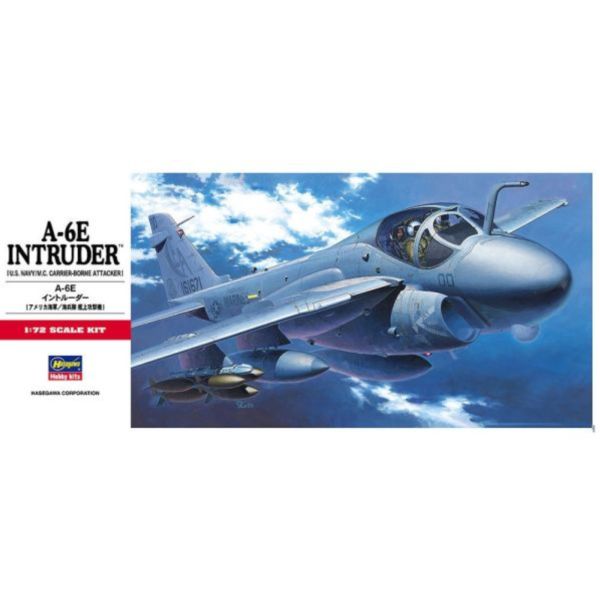 HASEGAWA 長谷川 1/72 A-6E 闖入者式攻擊機 組裝模型 HASEGAWA 長谷川 1/72 A-6E 闖入者式攻擊機 組裝模型