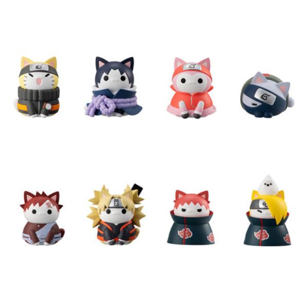 [再販] Megahouse 盒玩 M.C.P 忍者疾風傳 忍者喵 決戰 曉  戰突入編 全8種 一中盒8入販售 [再販] Megahouse 盒玩 M.C.P 忍者疾風傳 忍者喵 決戰 曉  戰突入編 全8種 一中盒8入販售