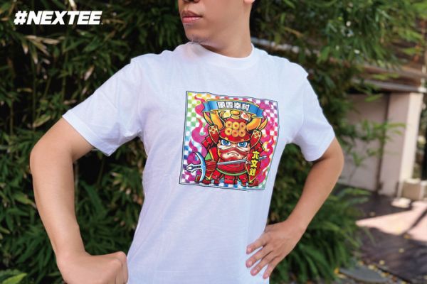 NEXTee KIRAKIRABUSI 風雲幸村 短袖T恤 白色 NEXTee KIRAKIRABUSI 風雲幸村 短袖T恤 白色