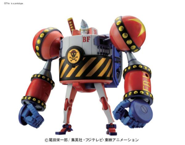 BANDAI 海賊王 航海王 佛朗基將軍 組裝模型 BANDAI 海賊王 航海王 佛朗基將軍 組裝模型