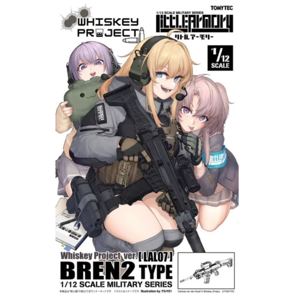 (預購) TOMYTEC 1/12 迷你武裝 LittleArmory LAL07 BREN2 Type Whiskey Project .ver 組裝模型 20251228 TOMYTEC 1/12 迷你武裝 LittleArmory LAL07 BREN2 Type Whiskey Project .ver 組裝模型