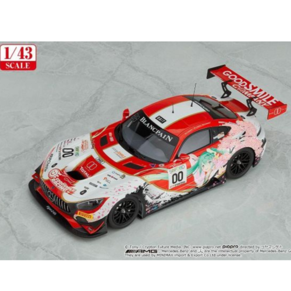(預購) [再販] GOODSMILE RACING 1/43 Good Smile 初音未來 AMG 2017 SPA24H Ver. 20260816 [再販] GOODSMILE RACING 1/43 Good Smile 初音未來 AMG 2017 SPA24H Ver.