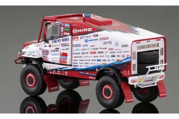 (預購) PLATZ 1/43 SP-196 HINO 600系列 混合動力賽車 2023達卡拉力賽 20260625 PLATZ 1/43 SP-196 HINO 600系列 混合動力賽車 2023達卡拉力賽