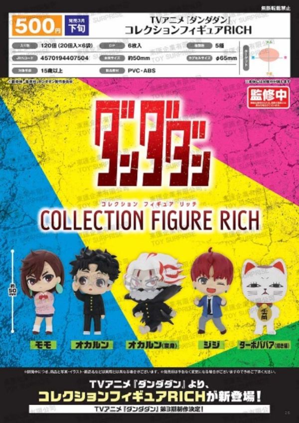 (預購) BUSHIROAD CREATIVE 扭蛋 膽大黨公仔RICH 全5種 隨機5入販售 20251110 BUSHIROAD CREATIVE 扭蛋 膽大黨公仔RICH 全5種 隨機5入販售