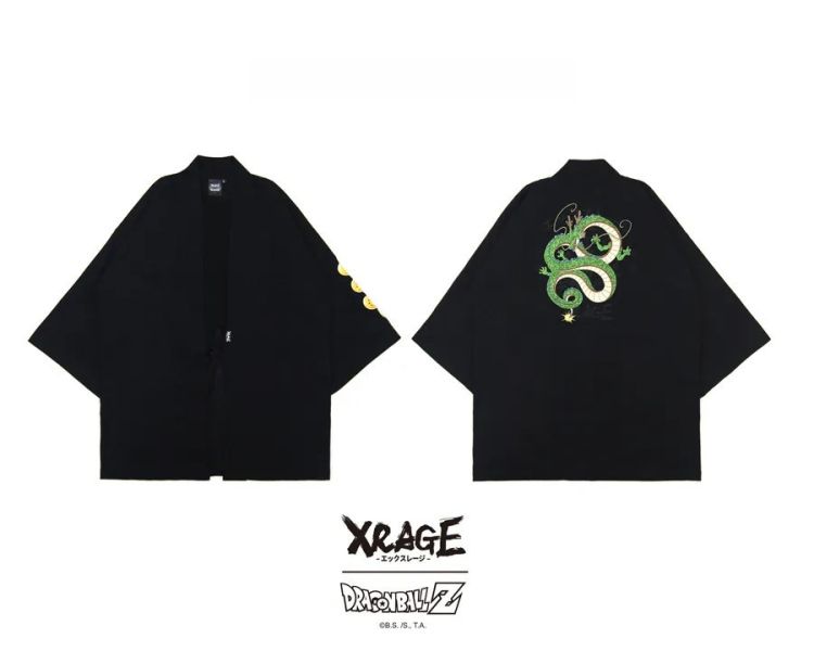 XRAGE 七龍珠Z 神龍 刺繡 半纏 XRAGE 七龍珠Z 神龍 刺繡 半纏