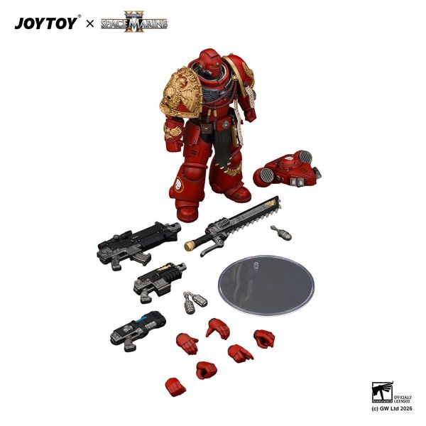 (預購) JOYTOY 1/18 戰鎚40k 遊戲版聖血天使 老兵 JT05305 可動完成品 20261006 JOYTOY 1/18 戰鎚40k 遊戲版聖血天使 老兵 JT05305 可動完成品