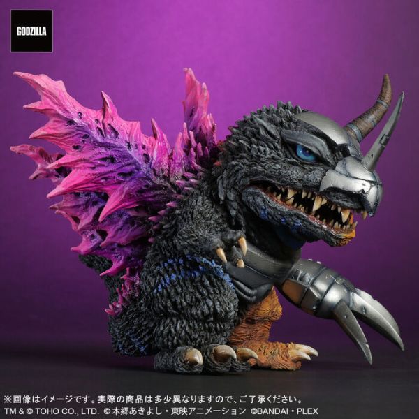 聯動企劃限定 [PB商店] BANDAI X-PLUS DefoReal 哥吉拉 vs 數碼寶貝 機械暴龍獸 G侵蝕模式 PVC完成品 [PB商店] BANDAI X-PLUS DefoReal 哥吉拉vs數碼寶貝 機械暴龍獸 G侵蝕模式 PVC完成品