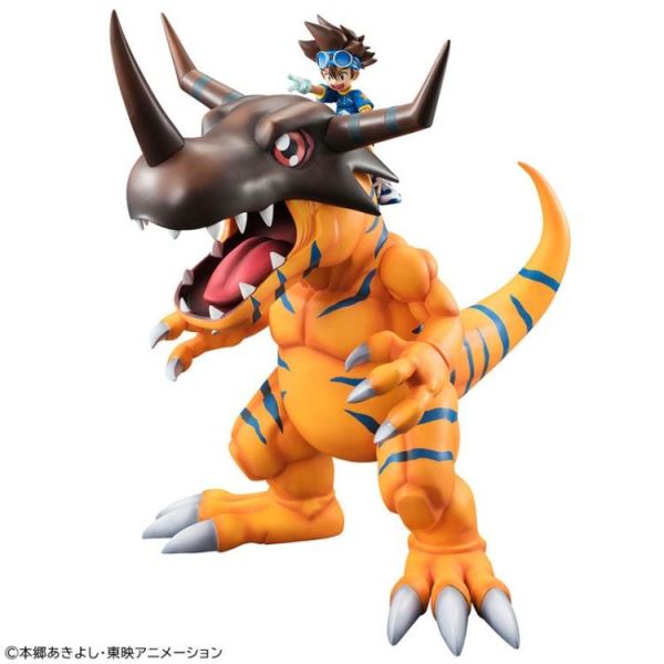 (預購) [再販] MEGAHOUSE G.E.M.數碼寶貝大冒險 暴龍獸＆八神太一 PVC完成品 20260610 [再販] MEGAHOUSE G.E.M.數碼寶貝大冒險 暴龍獸＆八神太一 PVC完成品