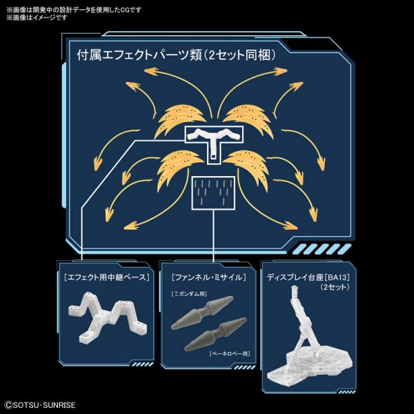 BANDAI 1/144 HGUC Ξ鋼彈 VS 潘娜洛普 感應飛彈特效套組 機動戰士鋼彈 閃光的哈薩威 組裝模型 BANDAI,1/144,HGUC,Ξ鋼彈,VS,潘娜洛普,感應飛彈特效套組,組裝模型,