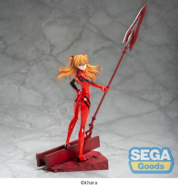 SEGA 景品 Luminasta 新世紀福音戰士 明日香x卡西烏斯之槍 2510 SEGA 景品 Luminasta 新世紀福音戰士 明日香x卡西烏斯之槍