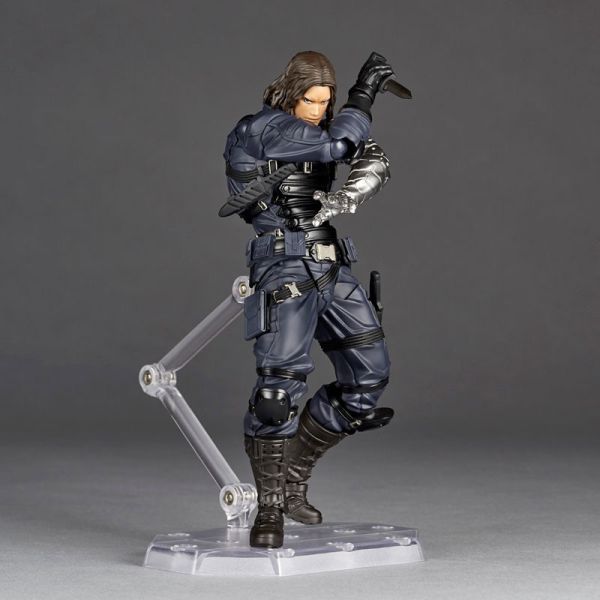 KAIYODO 海洋堂 REVOLTECH 驚奇山口 漫威 MARVEL 酷寒戰士 冬兵 可動完成品 KAIYODO 海洋堂 REVOLTECH 驚奇山口 漫威 MARVEL 酷寒戰士 冬兵 可動完成品