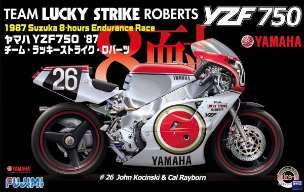 1/12 YAMAHA YZF750 LUCKY STRIKE ROBERTS 1987 重型機車 FUJIMI Bike6 富士美 組裝模型 FUJIMI,1/12,Bike,YAMAHA,YZF,750,LUCKY,STRIKE,ROBERTS,重型機車,組裝模型