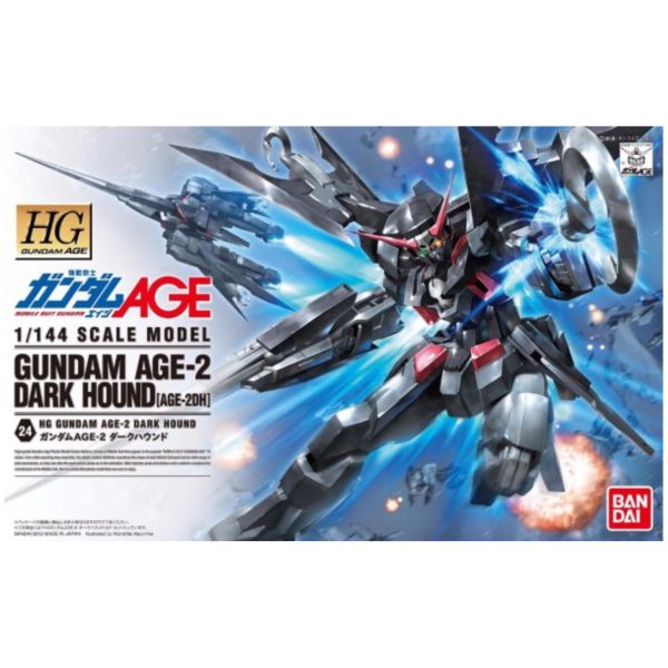 BANDAI 1/144 HG AGE 024 鋼彈AGE-2 黑獵犬 鋼彈AGE 組裝模型 BANDAI,1/144,HG,AGE,024,鋼彈,AGE-2,黑獵犬,鋼彈AGE,組裝模型,