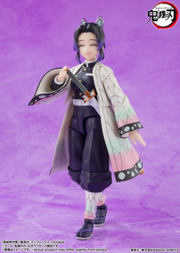 BANDAI S.H.Figuarts SHF 鬼滅之刃 胡蝶忍 可動完成品 BANDAI S.H.Figuarts SHF 鬼滅之刃 胡蝶忍 可動完成品
