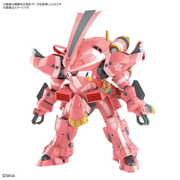 BANDAI HG 1/24 新櫻花大戰 靈子戰鬥機 試製櫻武 天宮櫻機 組裝模型  BANDAI HG 1/24 新櫻花大戰 靈子戰鬥機 試製櫻武 天宮櫻機 組裝模型 