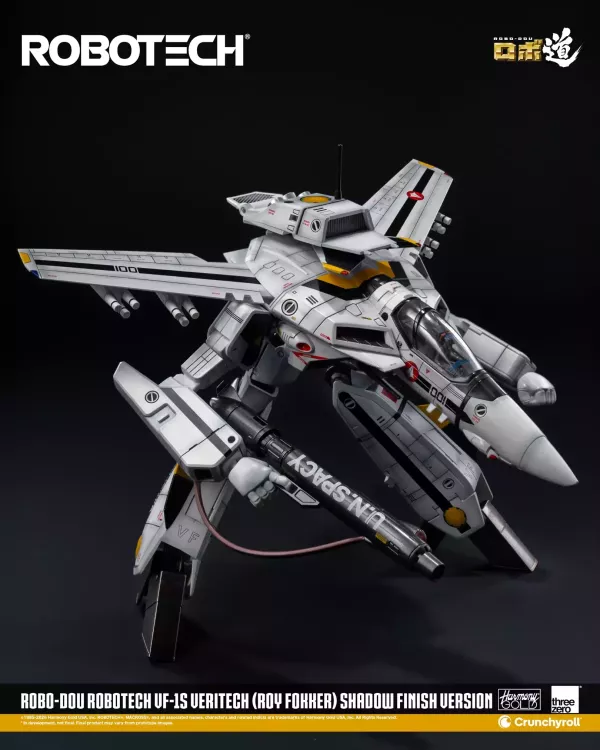 (預購) 特別式樣 threezero ROBO-DOU 超時空要塞 VF-1S 變形戰鬥機 洛福卡 寫實陰影塗裝版 20.3cm 3Z10796W0 20260825 threezero ROBO-DOU 超時空要塞 VF-1S 變形戰鬥機 洛福卡 明暗塗裝版 20.3cm 3Z10796W0