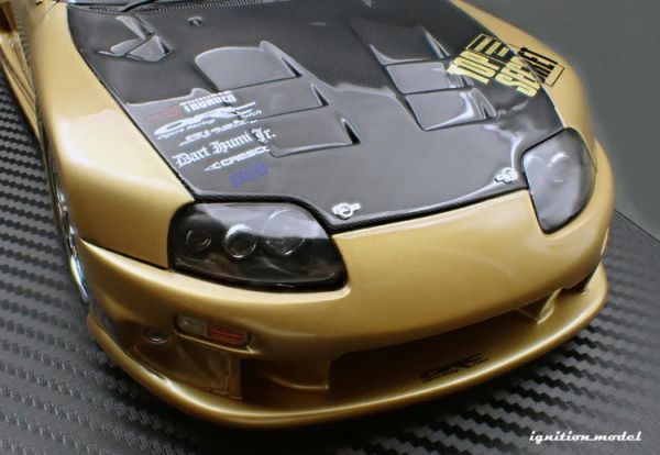 ignition model 1/18 豐田 TOP SECRET GT300 TOYOTA Supra (A80) Gold ignition model 1/18 豐田 TOP SECRET GT300 TOYOTA Supra (A80) Gold