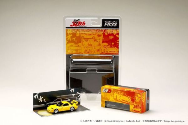 [吊卡版] 頭文字D 30周年紀念 Hobby JAPAN 1/64 馬自達 MAZDA RX-7 (FD3S) RedSuns / INITIAL D Keisuke Takahashi VS Takumi Fujiwara HJDMD002A [吊卡版] 頭文字D 30周年紀念 Hobby JAPAN 1/64 馬自達 MAZDA RX-7 (FD3S) RedSuns / INITIAL D Keisuke Takahashi VS Takumi Fujiwara HJDMD002A