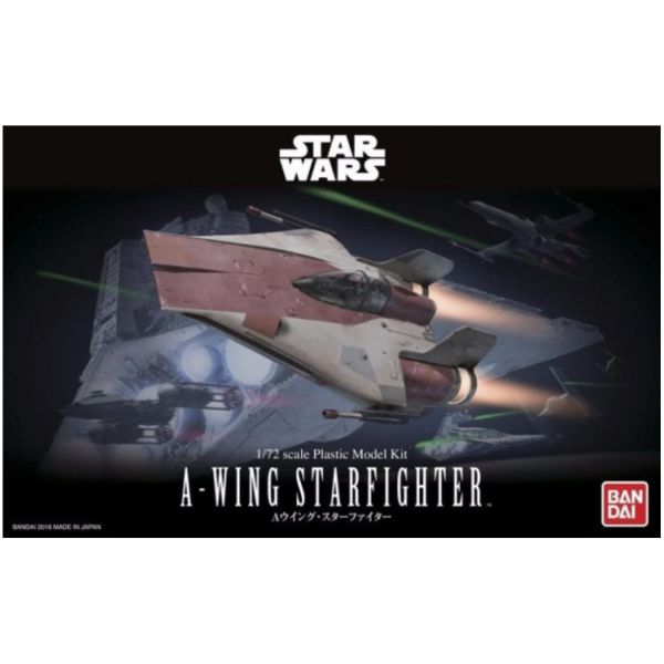 BANDAI 星際大戰 1/72 A翼星式戰機 組裝模型 