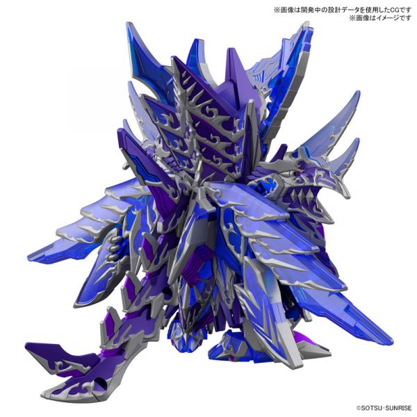 BANDAI SD鋼彈世界 群英集 031 無限正義 異變龍 組裝模型 BANDAI,SD鋼彈世界,群英集,031,無限正義,異變龍,組裝模型,