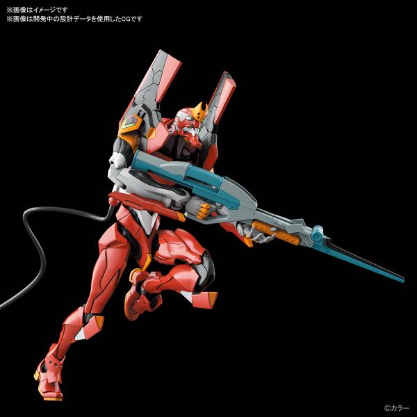BANDAI RG 新世紀福音戰士 EVA 2號機 先行量産機 組裝模型 BANDAI,RG,EVA,2號機,正規實用型 先行量産機,泛用人型決戰兵器,新世紀福音戰士