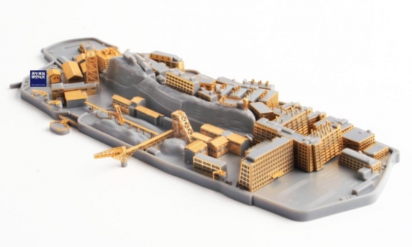 1/3000 軍艦島 端島 蝕刻片 FUJIMI 軍港GUP6 日本海軍 富士美 組裝模型 FUJIMI,1/3000,軍港,軍艦島,端島,蝕刻片,