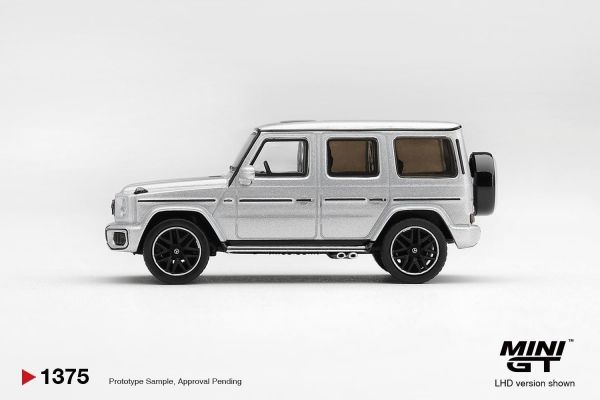 (預購) MINIGT 1/64 賓士 Mercedes-AMG G 63 Silver Metallic RHD MGT01375-R 20260910 MINIGT 1/64 賓士 Mercedes-AMG G 63 Silver Metallic RHD MGT01375-R