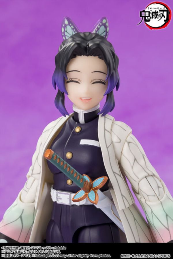 BANDAI S.H.Figuarts SHF 鬼滅之刃 胡蝶忍 可動完成品 BANDAI S.H.Figuarts SHF 鬼滅之刃 胡蝶忍 可動完成品