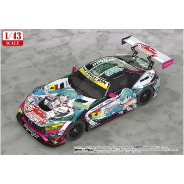 (預購) [再販] GOODSMILE RACING 1/43 Good Smile 初音未來 AMG 2019Ver. 20260816 [再販] GOODSMILE RACING 1/43 Good Smile 初音未來 AMG 2019Ver.
