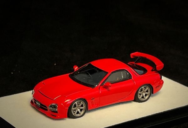 PGM 1/64 馬自達 MAZDA RX-7 RED 全合金可開 PGM-640804A 標準版&豪華版 分別販售 PGM 1/64 馬自達 MAZDA RX-7 RED 全合金可開 PGM-640804A 標準版&豪華版 分別販售