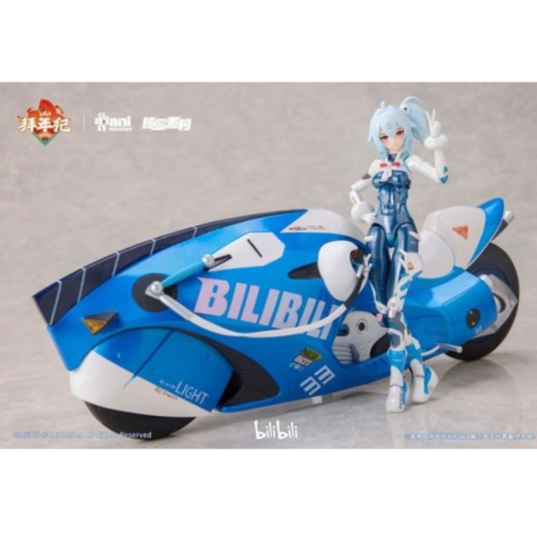 (預購) AniMester 1/12 bilibili 2233極速尾流 拜年紀 33娘單人 摩托車套組 可動完成品 20260510 AniMester 1/12 bilibili 2233極速尾流 拜年紀 33娘單人 摩托車套組 可動完成品