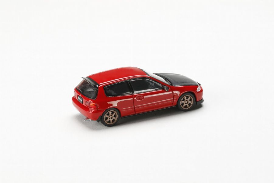 Hobby JAPAN 1/64 JDM64 本田 Honda CIVIC (EG6) SIR-Ⅱ五代喜美 JDM STYLE 米蘭紅 Hobby JAPAN 1/64 JDM64 本田 Honda CIVIC (EG6) SIR-Ⅱ五代喜美 JDM STYLE 米蘭紅