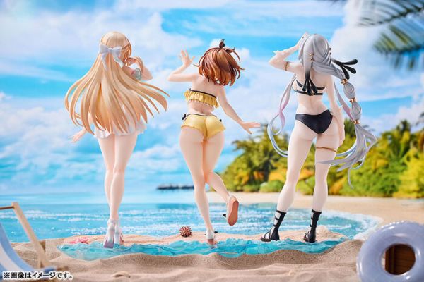 Solarain 1/7 萊莎的鍊金工房 萊莎＆科洛蒂婭＆莉拉 泳裝Ver. 套組 PVC完成品 Solarain 1/7 萊莎的鍊金工房 萊莎＆科洛蒂婭＆莉拉 泳裝Ver. 套組 PVC完成品