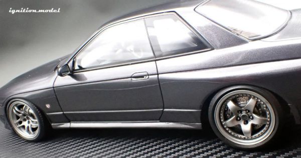 ignition model 1/18 頭文字D INITIAL D 日產 Nissan Skyline GT-R (BNR32) Gun Gray Metallic 北條凜 ignition model 1/18 頭文字D INITIAL D 日產 Nissan Skyline GT-R (BNR32) Gun Gray Metallic 北條凜