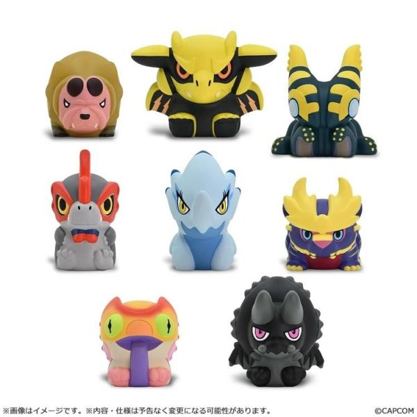 (預購) CAPCOM 盲盒 魔物獵人 手指玩偶 Vol. 3 全8種 一中盒8入販售 20260705 CAPCOM 盲盒 魔物獵人 手指玩偶 Vol. 3 全8種 一中盒8入販售