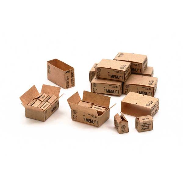 TAMIYA 田宮模型 12689 1/35 US 美軍 10 in 1 Ration Cartons 組裝模型 TAMIYA,田宮模型,12689,1/35,US,美軍,10 in 1,Ration Cartons組裝模型,
